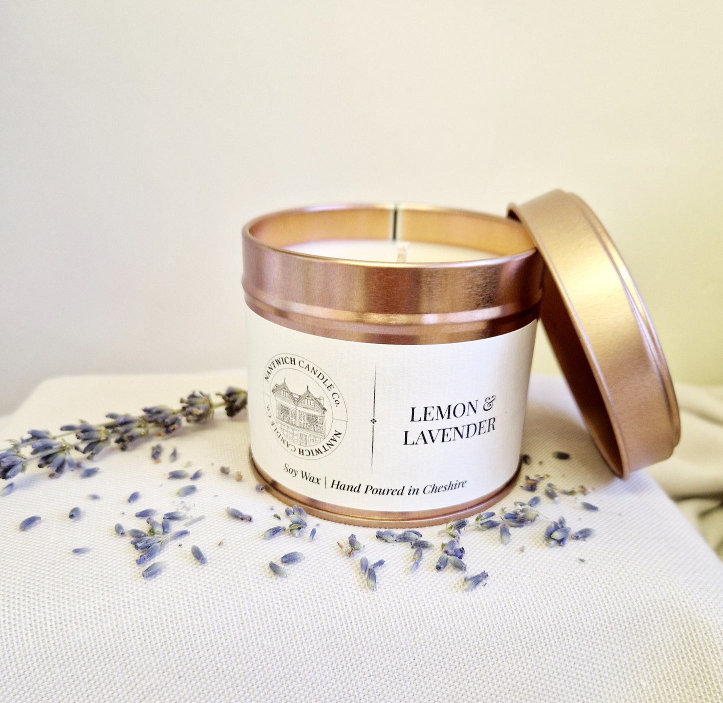 Lemon & Lavender Soy Wax Candle
