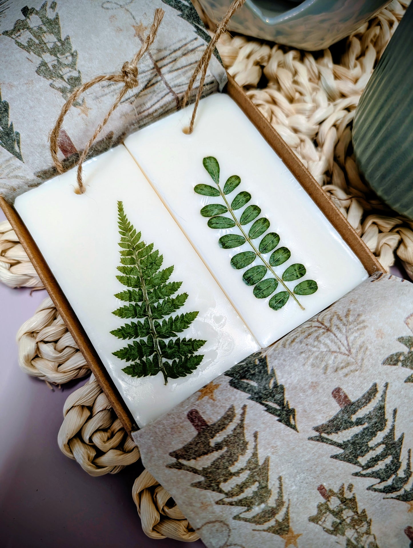 Christmas Hanging Wax Decoration