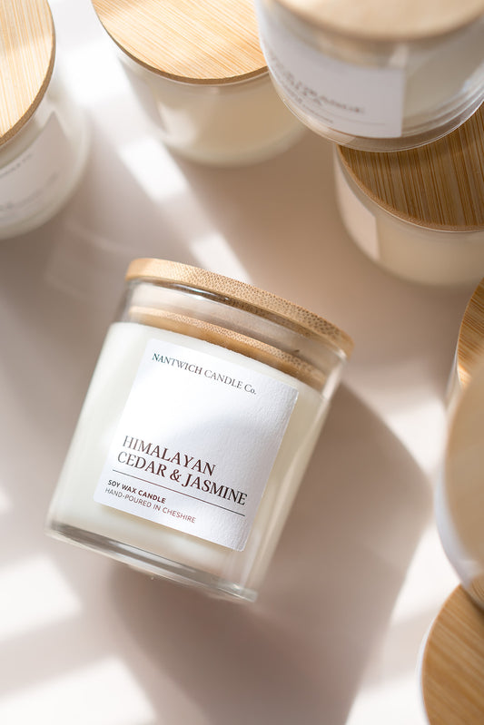 Himalayan Cedar & Jasmine Soy Wax Candle