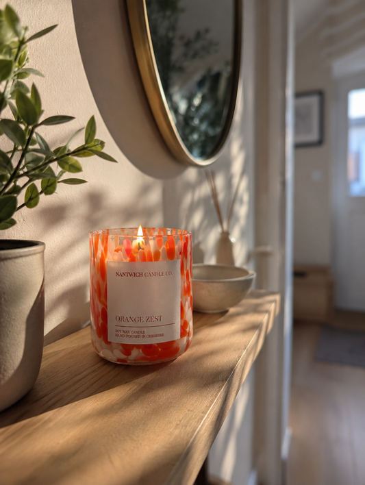 Orange Zest Soy Wax Scented Candle