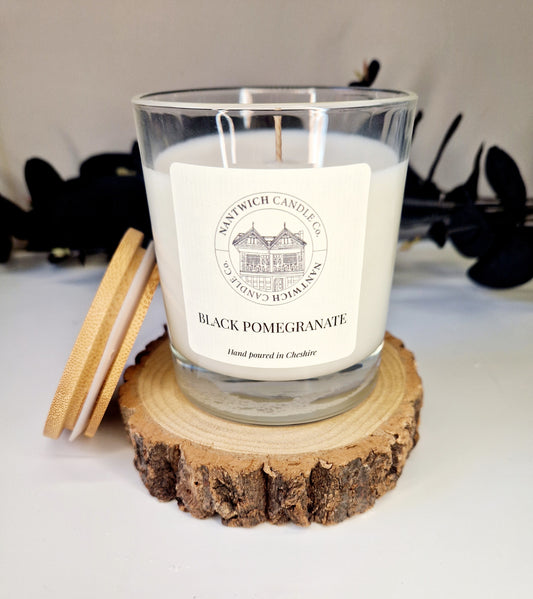 Black Pomegranate Soy Wax Candle
