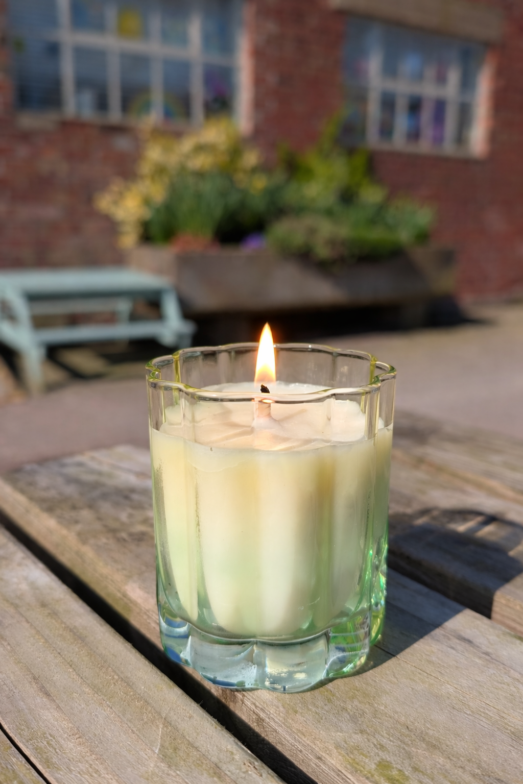 Daisy Scented Soy Wax Candle