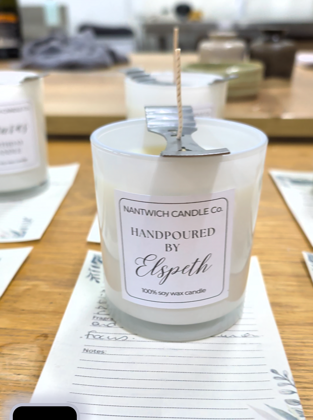 Candle & Melt Making Workshop - Sunday 5th July 2026