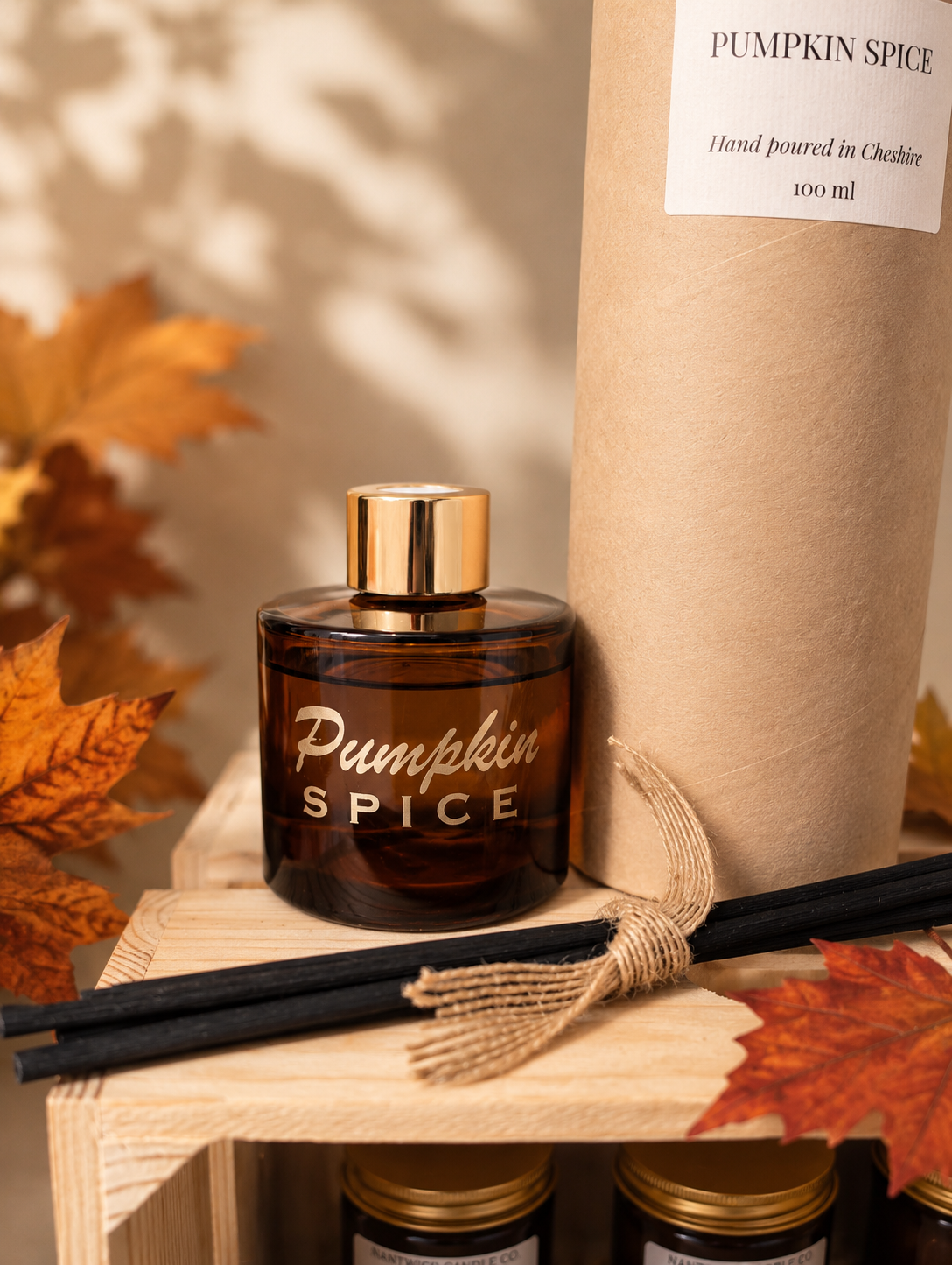 Pumpkin Spice Amber Reed Diffuser