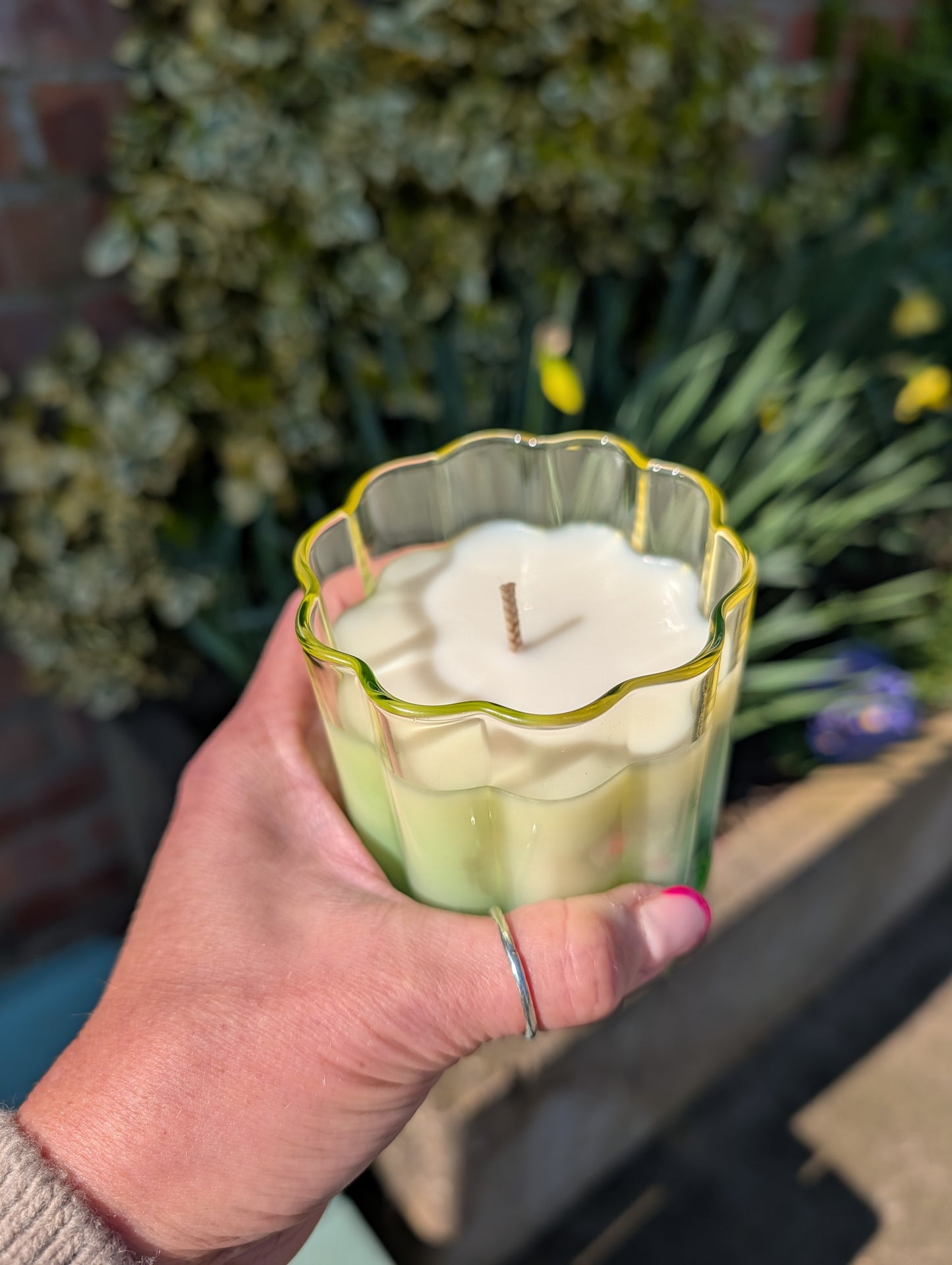 Daisy Scented Soy Wax Candle