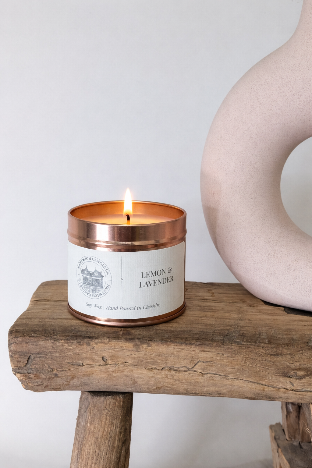 Lemon & Lavender Soy Wax Candle