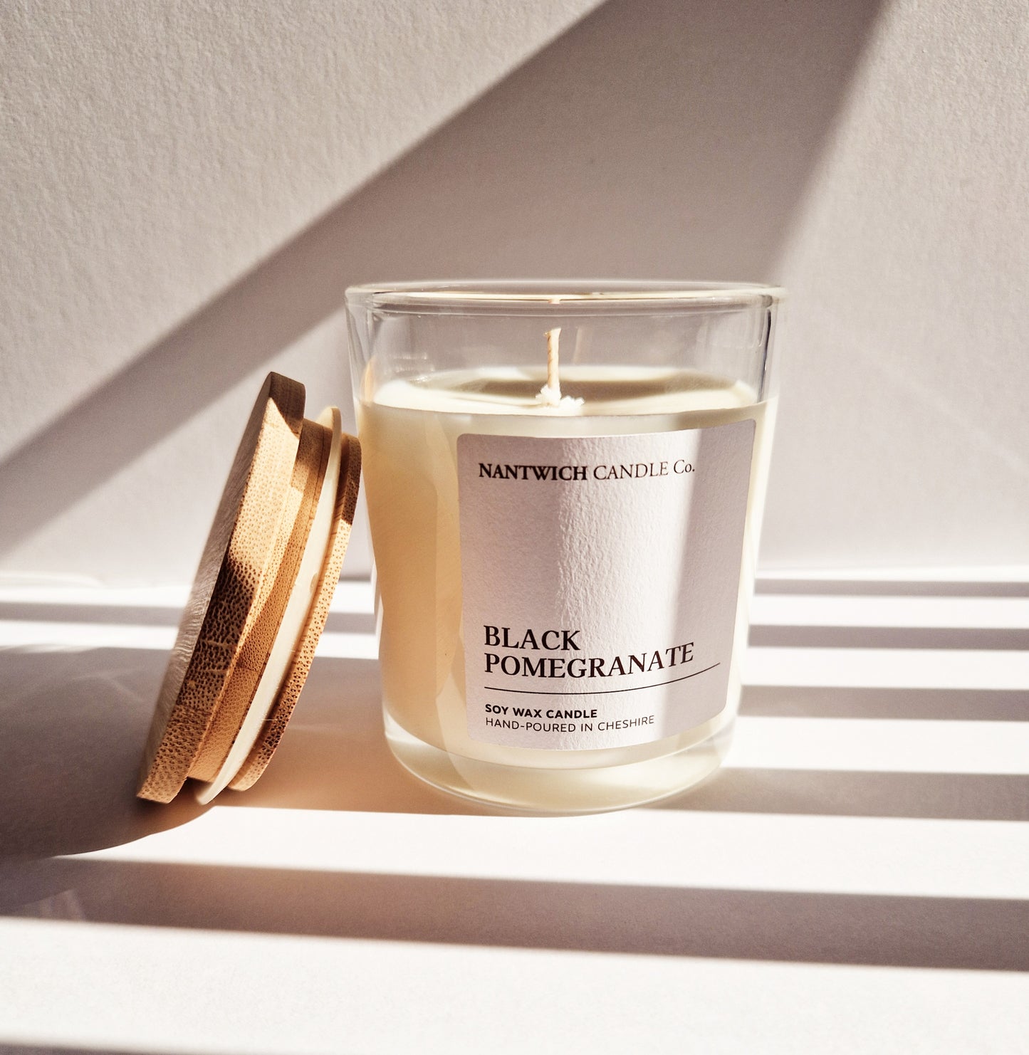 Black Pomegranate Soy Wax Candle