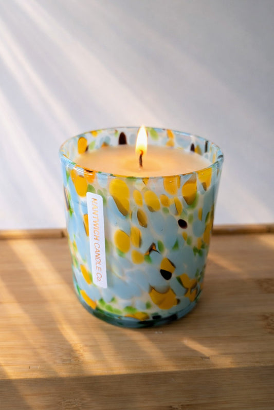 Large Multi-Coloured Scented Soy Wax Candle